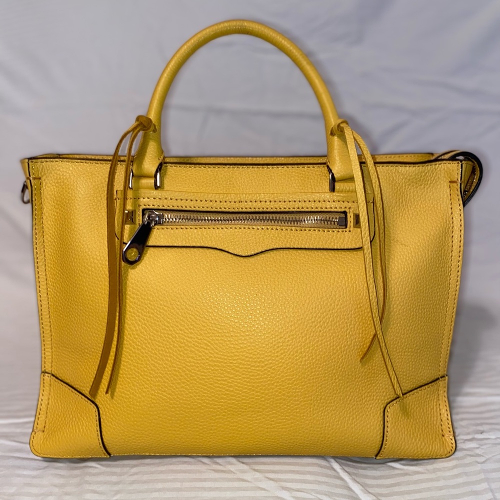 Rebecca Minkoff Reagan Satchel Sunflower Yellow